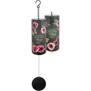 FOREVER IN MY HEART Steel Cylinder Sonnet Memorial Wind Chime, by Carson