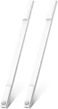 HELIAN 2Pack Magnetic Motion Sensor Lights, Under Cabinet Lights,12Inch Rechargeable Battery,Wireless Under Counter Lights for Kitchen, Stairs,Bedroom (White)