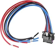X AUTOHAUX Tail Light Wiring Harness for Mini Cooper F55 F56 F57 Tail Lamp Connector Harness Bulb Socket Harness Connector 63217361305 Tail Light Wire Plug Harness 6 Wire 18 Gauge