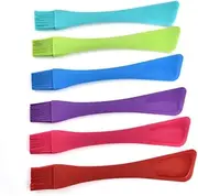 BESTOYARD Set of 2 Silicone Basting Brushes BBQ Baking Brush for Easy Application of Butter Sauce Glaze Food-Grade Silicone Easy to Clean