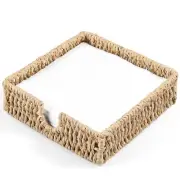 Napkin Holder for Table Woven Paper Rope Napkin Holders For Paper Napkins Wic...