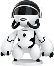 RETROGOO 1080P Astronaut Robot Webcam IP Wifi Wireless Baby Security Camera with Night Vision Noise Reduction(White)
