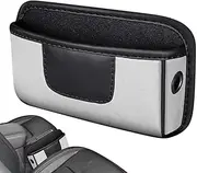 Car Seat Side Storage Pocket, Car Door Storage Pouch | Artificial Leather Console Organizer Bag | Adhesive Car Door Storage Bag