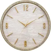 Clock for Living Room Modern Light Luxury Wall Clock Pure Brass European-Style Watch Fashion Simple Living Room Creative Home Personality Mute Clock 16 Wall Clock (Color : A, Size : 14 inch)