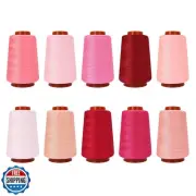 Connimonet 10 Pcs Sewing Thread, All Purpose Sewing Thread, 10 Spools Assorte