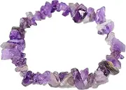 [xdlhghe] Natural Stone Bracelets for Women Stretchy Pink Quartz Purple Blue Beaded Personalized Elastic Bracelet Healing Friendship Summer Cute Charms Birthstone Men Lucky Bracelets
