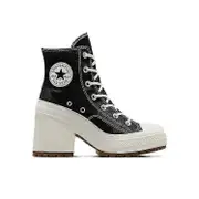 Women's Canvas High-Heeled Shoes, Fashion Sneakers Casual Shoes for Walking Black 36