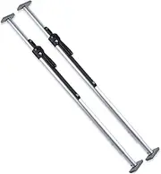 Pickup Truck Bed Pole Cargo Bar,51.2-74.8" Adjustable Load Locks Heavy Duty,with Prevent Slipping Pads,for Fits Trailer Box Truck(152-190cm,2piece)