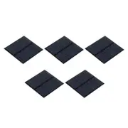 Mini Solar Panel Cell 5.5V 110mA 0.605W 70mm x 70mm for DIY Project Pack of 5