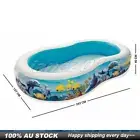 Bestway Inflatable Kids Backyard Swimming Pool With Ocean Animal Sealife AUSTOCK