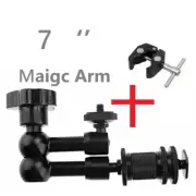 Adjustable Super Clamp Articulated Arm for Monitors and Cameras 7-11 Inches