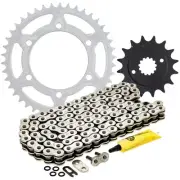 Sprocket Chain Set for Kawasaki Zephyr X 400 16/42 Tooth 520 O-Ring Front Rear