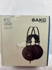 AKG K52 Closed-Back Over Ear Headphones - Matte Black (3169H00010)