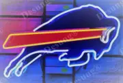New Buffalo Bills 20"x16" Neon Light Sign Lamp HD Vivid With Dimmer