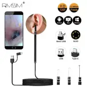 Medical In Ear Cleaning Endoscope Spoon Mini Camera Ear Wax Removal Plus Tweezer