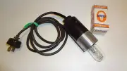 LEITZ LAMP CORD AND SOCKET 6 VOLT 15 WATT