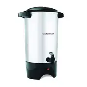 45 Cup Coffee Urn and Hot Beverage Dispenser, Silver Single-Spout
