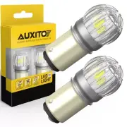 2pcs Super White 1157 BAY15D 6-SMD LED Tail Stop Brake Turn Signal Light Bulbs (for: Triumph)