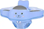 Mambo Baby Pool Float Non Inflatable Baby Float Baby Swimming Float with Safe Seat for Age 3-24 Months Toddler