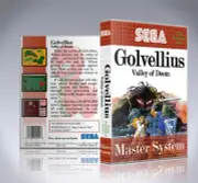 Sega Master System Case - NO GAME - Golvellius - Valley of Doom