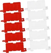 VICASKY Drift Rc Car Roadblock Traffic Barricade Road Block Model Road Sign Barricade Toy Miniature Traffic Fences Mini Road Blocks Mini Traffic Signs Toy Mini Road Sign Toy Abs