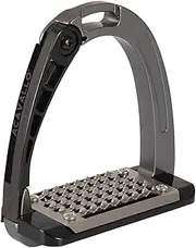 Acavallo Alupro Junior Stirrups, One Size, Titanium, Set of 2