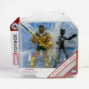 Disney Marvel Black Panther And Namor Action Figure #34 Toybox