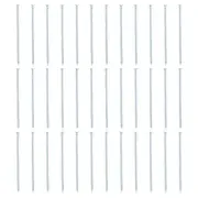 50Pcs Spiral Anchoring Stakes, 7 Inch Galvanized Artificial Turf Stakes, Silver