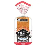 Abbott's Bakery Gluten Free Sourdough Grains & Seeds Bread Slice Loaf 500g
