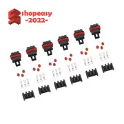 6x Pulse Power Plug Connector Fit for Polaris Ranger Crew XP RZR General 1000
