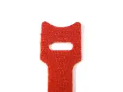 PFP Hook&Loop Cable Ties, Velcro®, Color Red (10 pieces per package ) 2 PACKS