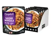 Campbell's Cooking Sauces, Savory Marsala, 11 Oz Pouch (Case of 6)