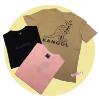 在飛比找蝦皮商城精選優惠-【生活動力】英國袋鼠 KANGOL 背後大袋鼠LOGO T恤