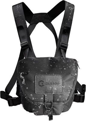 Binocular Harness Chest Pack, Waterproof Bino Harness with Rangefinder