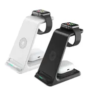 Wireless Charger Dock Station 3 in 1 For Apple Watch iPhone 13 12 11 XS air pods
