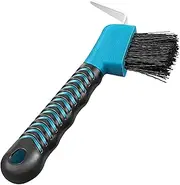 Brush Hoof Pick | Horse Hoof Pick | Equine Hoof Pick, Ergonomic Hoof Cleaner Horse Hoof Pick Brush, Portable and Reusable Hoofpick Brush Brush with Non-Slip Handle Grip