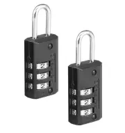 Master Lock 646T Combination Luggage Padlock, 13/16"