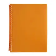 Marbig Refillable Disp Book 20 Pocket Trnslcnt Org