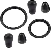 Cabilock 1Set Diaphragm Replacement Cover Kit for Lightweight Pe Material Comfortable Earbuds for Adults Enhance Sound Quality Extend Lifespan