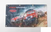RC4WD 1 x 2' Cloth Banner Z-L0160 330 600mm Waterproof Show Comp LIGHTWEIGHT
