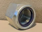 1-1/4"-7 NYLON INSERT LOCK NUT ZINC PLATED