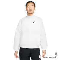 在飛比找Yahoo奇摩購物中心優惠-【下殺】Nike 防風外套 女裝 立領 白【運動世界】DM6