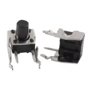 20 x Right Angle Momentary Tact Tactile Push Button Switch Non Lock 6x6x8mm