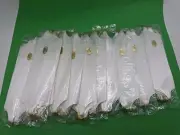 Lot 11 Large White Ribbon Pull String Bows For Gifts & Baskets 5.5" Crafts Decor