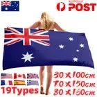 Australian Flag Beach Towels Soft Sheet Swim Bath Gym Australia Gift Souvenir AU