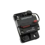 60A Waterproof Circuit Breaker Fuse Reset 12-48V DC Car Boat Circuit Breaker
