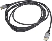 TOGEVAL Video Cable Male to Male Connector Ultra Thin Flexible Cord for Monitor and Laptop Stable Core Design for High Definition Visuals