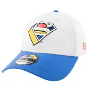 Superman 3D Logo New Era 39Thirty Fitted Hat White