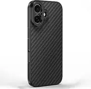 17mm Thread Lens Phone Case for iPhone 16 Plus, Lens Holder for All Lenses with 17mm Thread, Phone Case Lens Mount for Macro Lens Telephoto Lens Wide Angle Lens Fisheye Lens (iPhone 16 Plus) Black