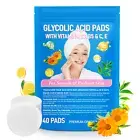 Glycolic Acid Pads,Glycolic Acid Resurfacing Pads for Face and Body,Exfoliating